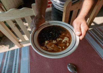 Hike & Swim @ Iconic Apoala Waterfalls 16 A plate of food