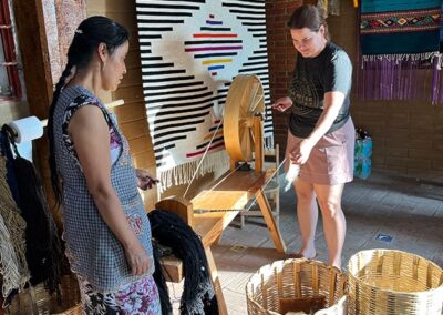 sunset teotitlan textiles