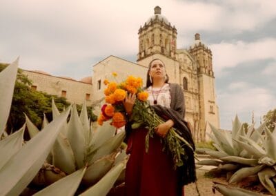 dia muertos flowers