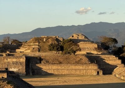monte alban sunsets
