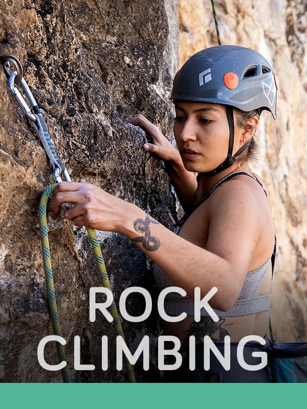rock climbing