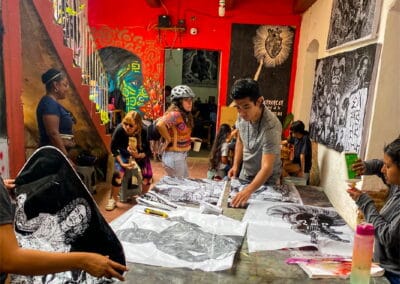 oaxaca street art walk tour gallery 4