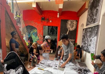 street art bike ride oaxaca tour gallery 7